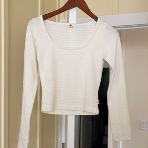 Rip Curl Women's Long Sleeve Scoop Neck Top XS